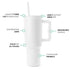 40oz Handle Cup 304 Stainless Steel Cold Insulation Large Tumbler Ice Cup